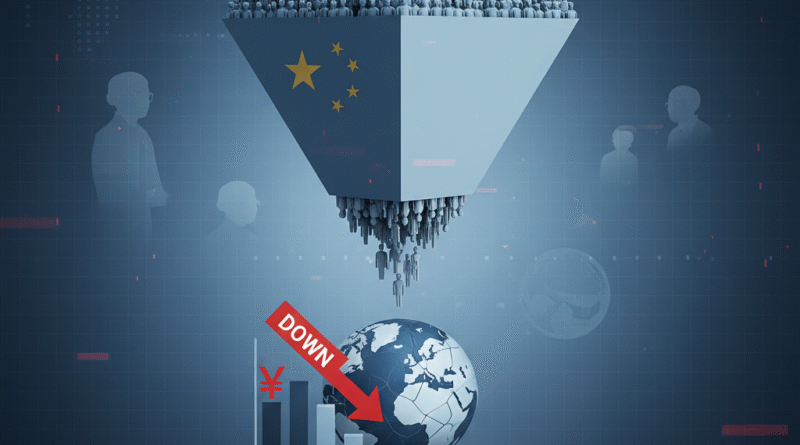 China Demographic Crisis chart showing aging population and economic impact