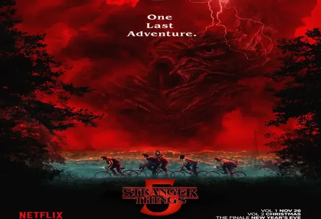 Stranger Things Season 5 Volume 2 Release Date Teaser Poster