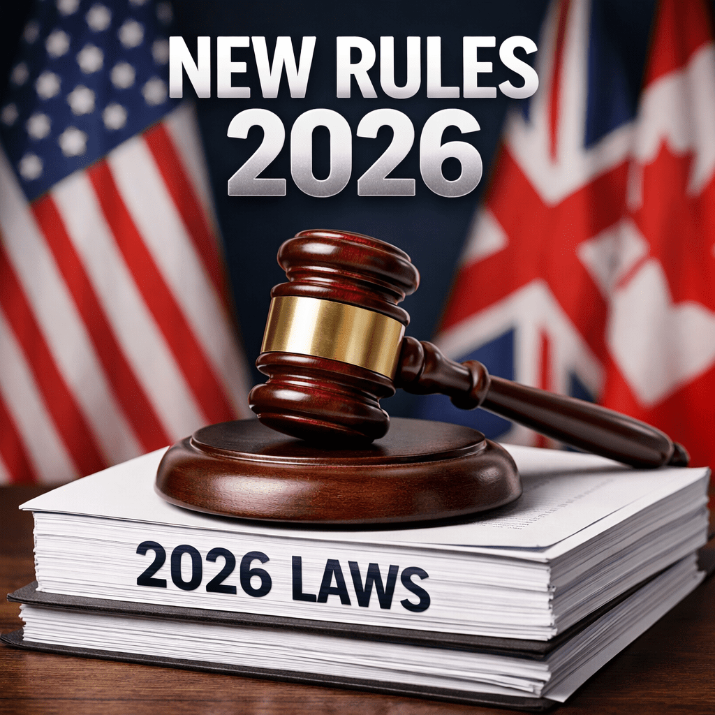 New Laws 2026: What Changes for Taxpayers, Immigrants, and Workers in the US and UK?