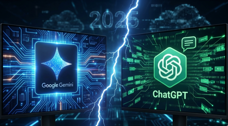 Google Gemini AI 2025 vs ChatGPT comparison