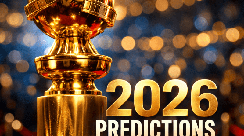 Golden Globes 2026 predictions trophy