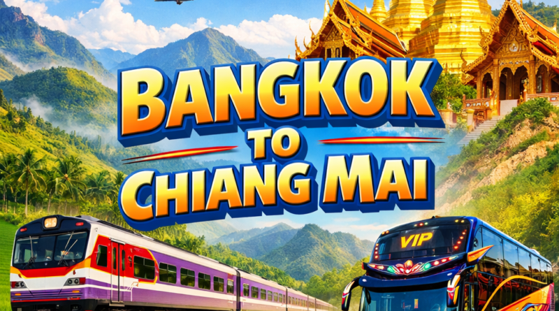 Bangkok to Chiang Mai travel options comparison.