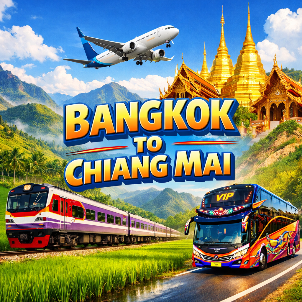 Bangkok to Chiang Mai Travel Guide 2026: Best Train, Bus & Flight Options Compared