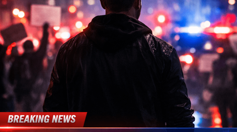 Why is Jake Lang trending protest news coverage.