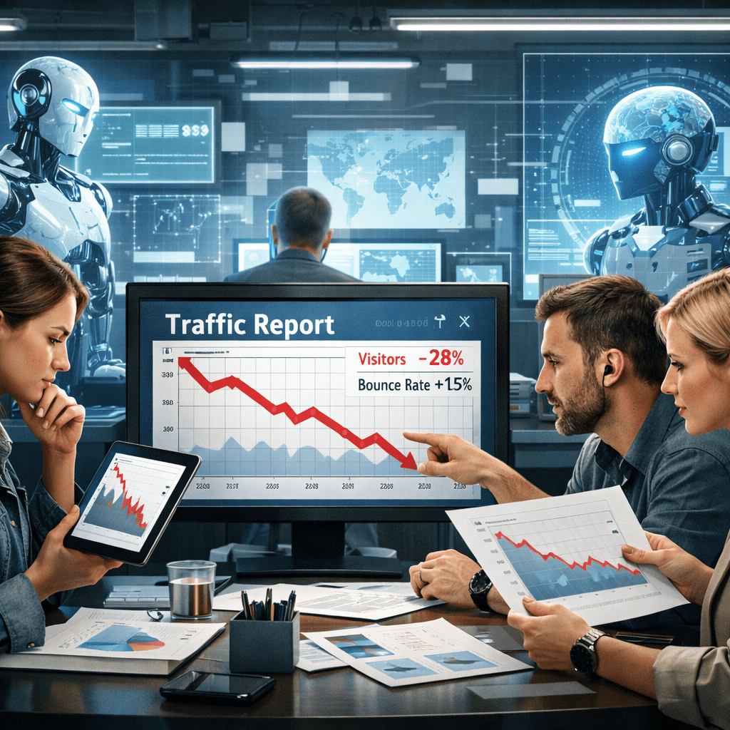 Impact of AI changing Google search on SEO and publishers