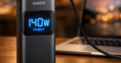 Anker 737 Power Bank Review: Is This the Ultimate Laptop Charger for Travelers in 2026? Anker 737 Power Bank review digital display.