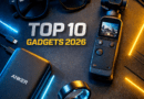 10 coolest tech gadgets of 2026 flatlay collection.