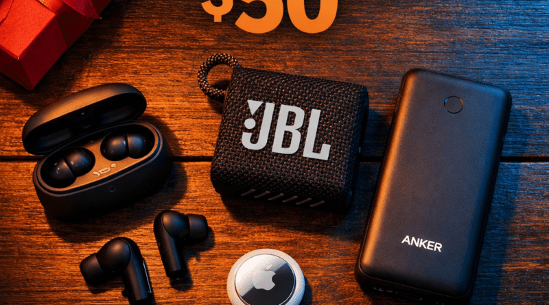 Best tech gifts for men under $50 collection.