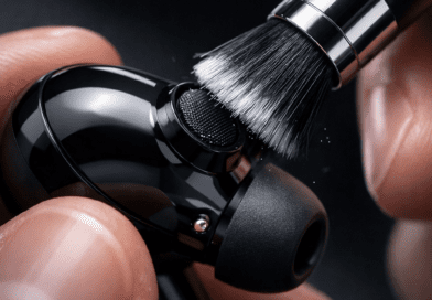 7 Shocking Secrets: How to Clean Wireless Earbuds Safely Without Ruining Them! How to Clean Wireless Earbuds Safely Cleaning black earbuds with a brush