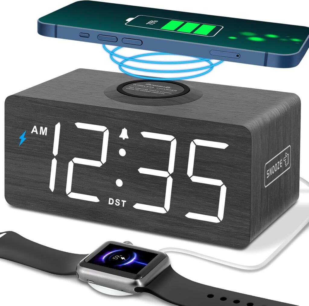 Gifts for men under $50 Clock Charger
