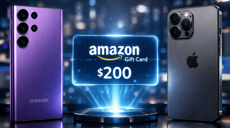 Samsung S26 Ultra vs iphone 17 প্রো ম্যাক্স তুলনা এবং ২০০ ডলার আমাজন গিফট কার্ড অফার