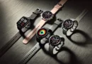 Five best budget smartwatch 2026 under $250 comparison — Amazfit Active 2, Apple Watch SE, Fitbit Versa 4, Samsung Galaxy Watch FE, and Garmin Vivoactive 5 arranged side by side